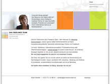 Tablet Screenshot of das-freelance-team.de